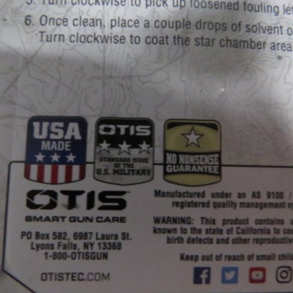 New OTIS Star Chamber Cleaning Tool .223 Cal/ 5.56MM - Picture 10 of 10
